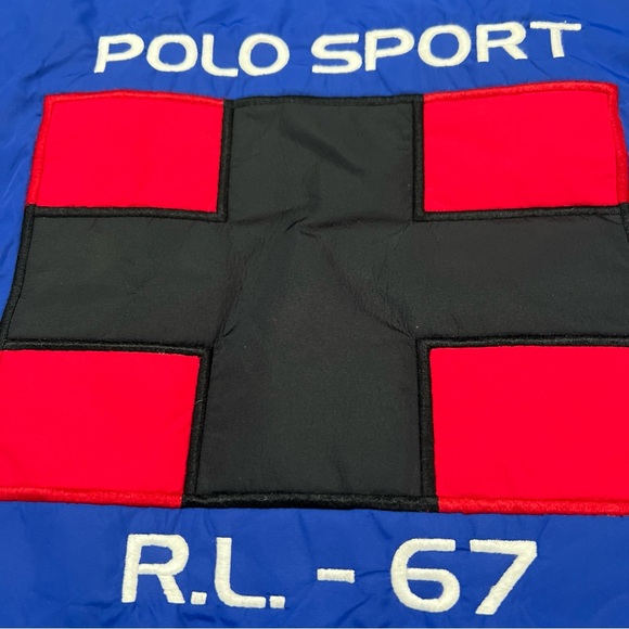 VINTAGE 90βs POLO SPORT RALPH LAUREN , ARTIC CHALLENGE QUILTED PUFFER JACKET - Picture 2 of 15